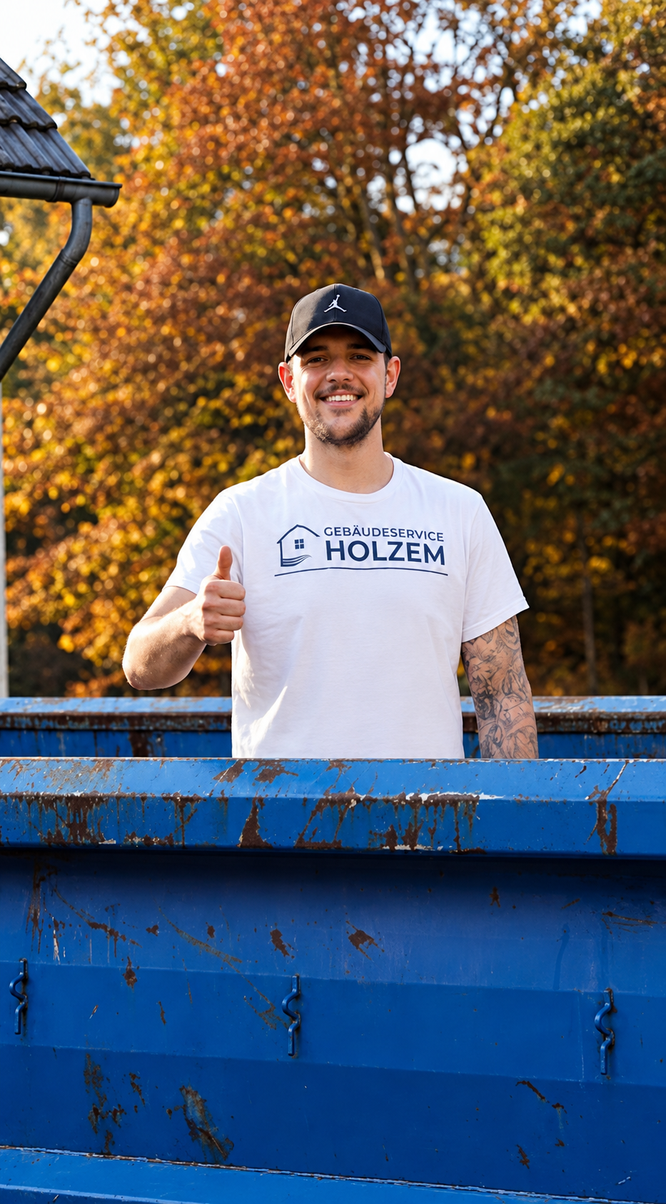 Dominik Holzem, Inhaber von Gebäudeservice Holzem
